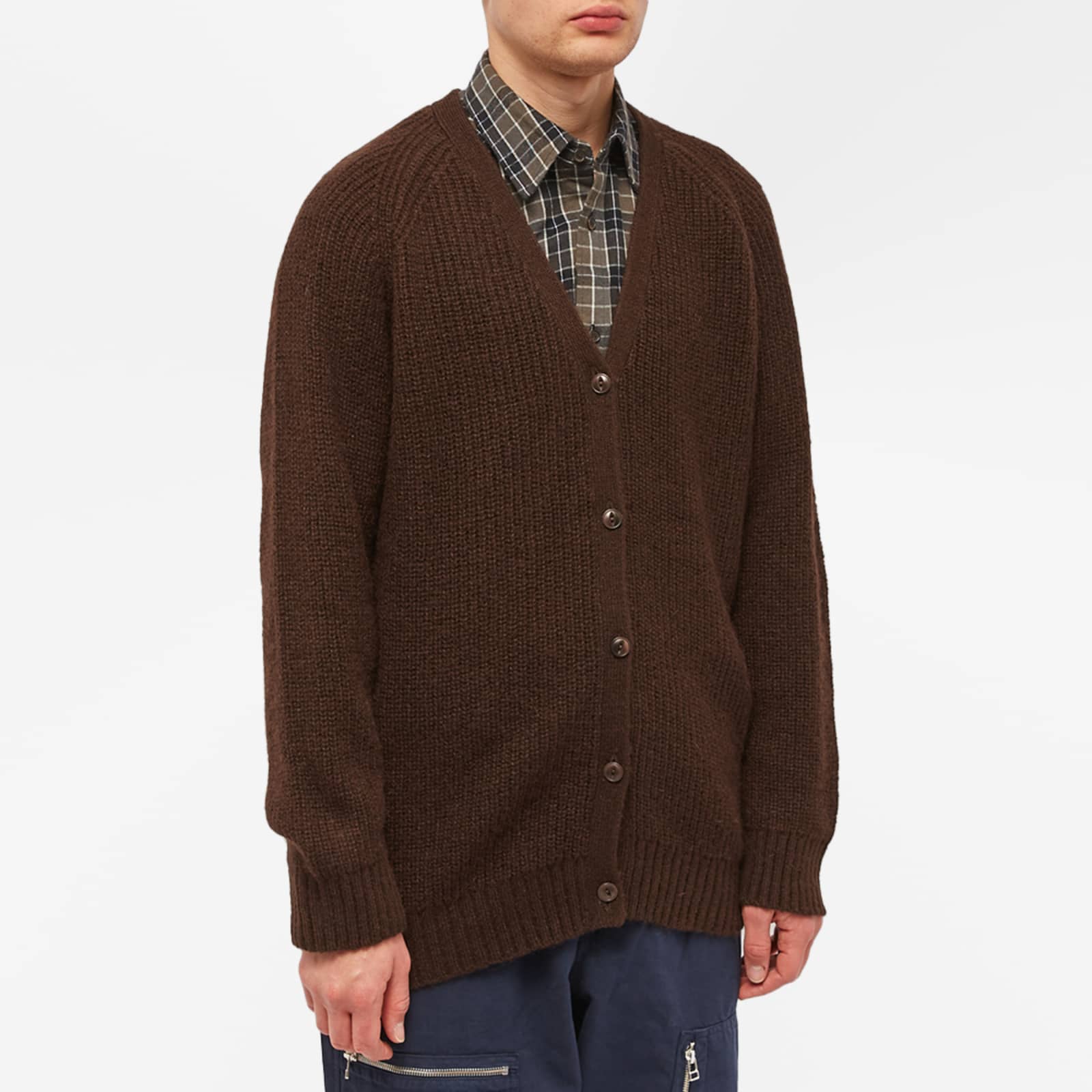 YMC Kurt Knit Cardigan Brown END. (US)