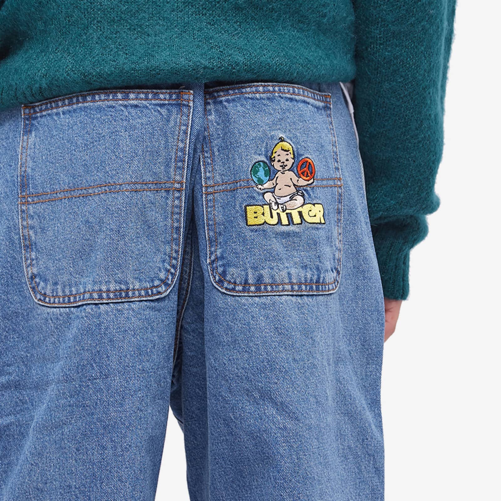 Butter Goods World Peace Jeans Washed Indigo END. (GB)