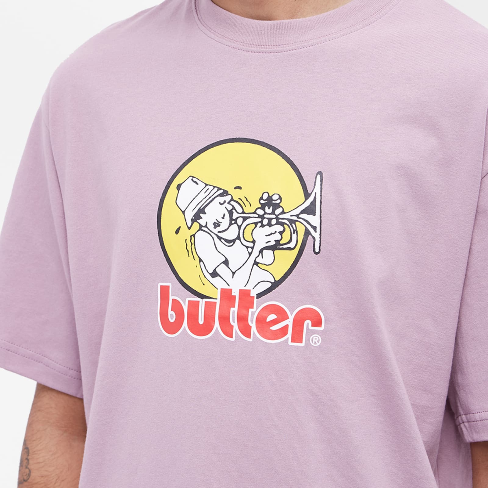 Butter Goods Brass TShirt Washed Berry END. (GB)