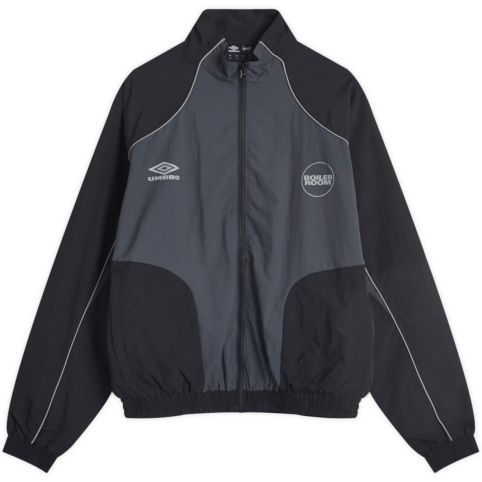 Boiler Room x Umbro Shell Track Top Black END. (US)