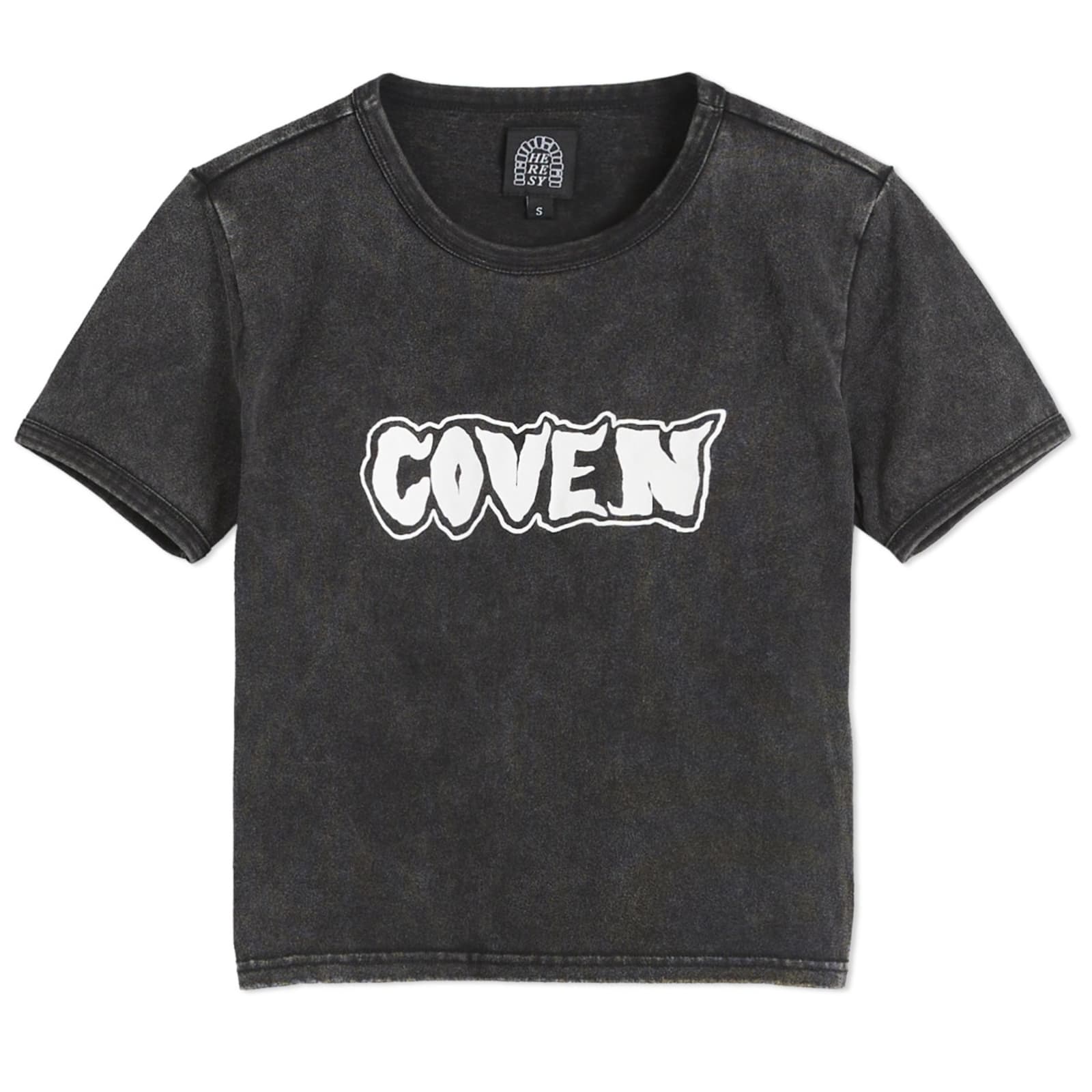 Heresy Coven Baby Tee - Ash