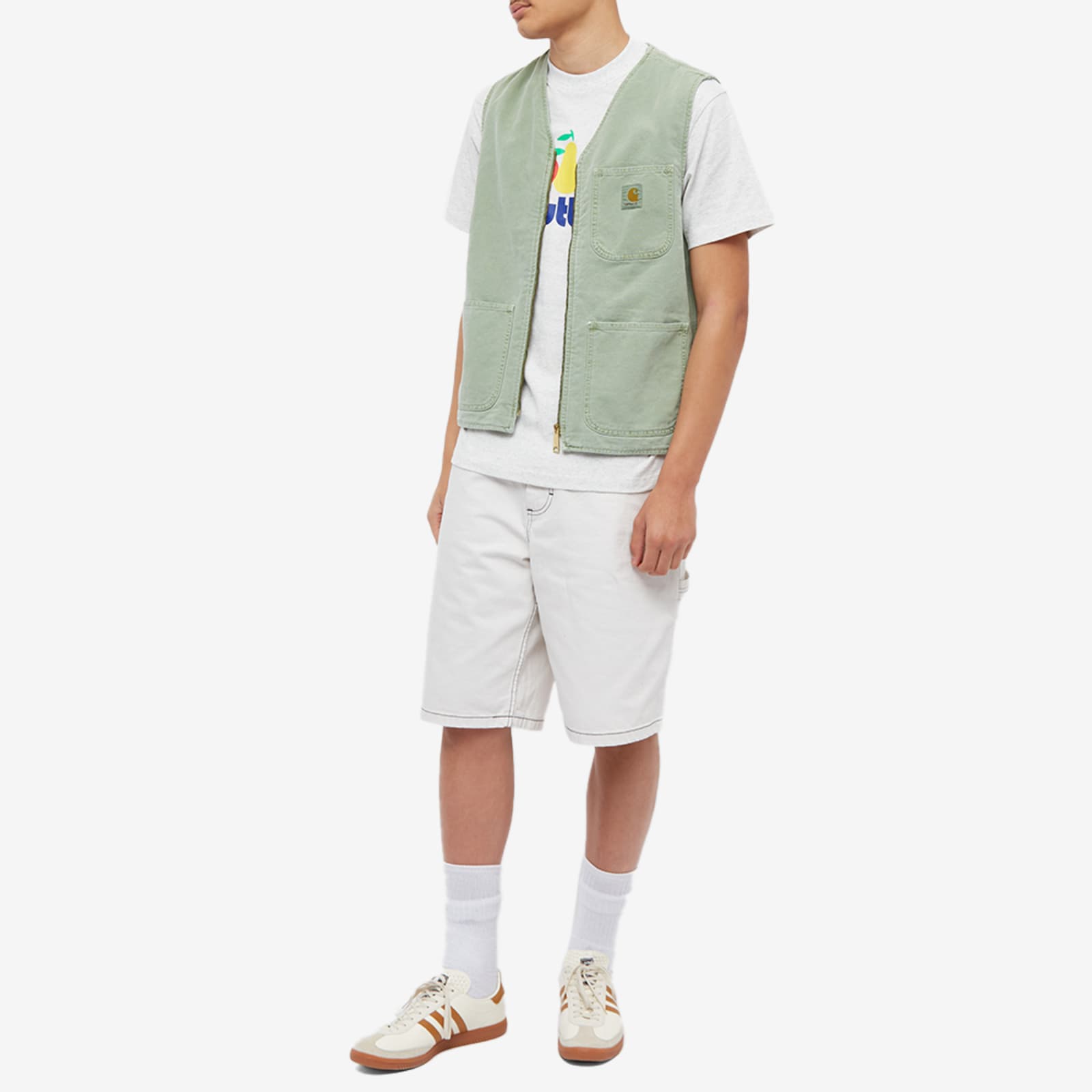 Butter Goods Orchard TShirt Ash Grey END.