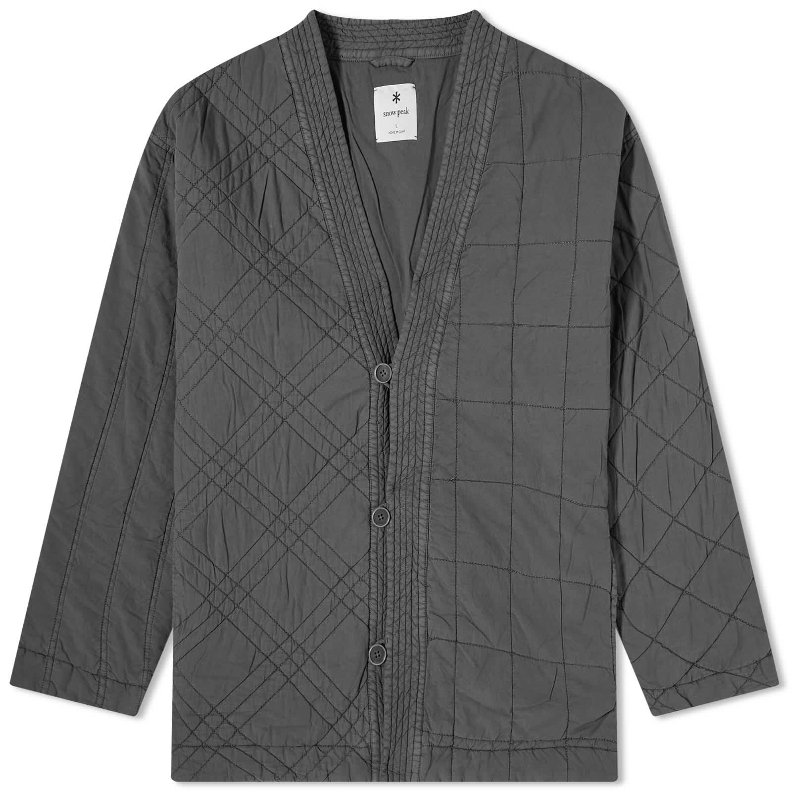 Snow Peak UCCP Quilting Jacket Black END.