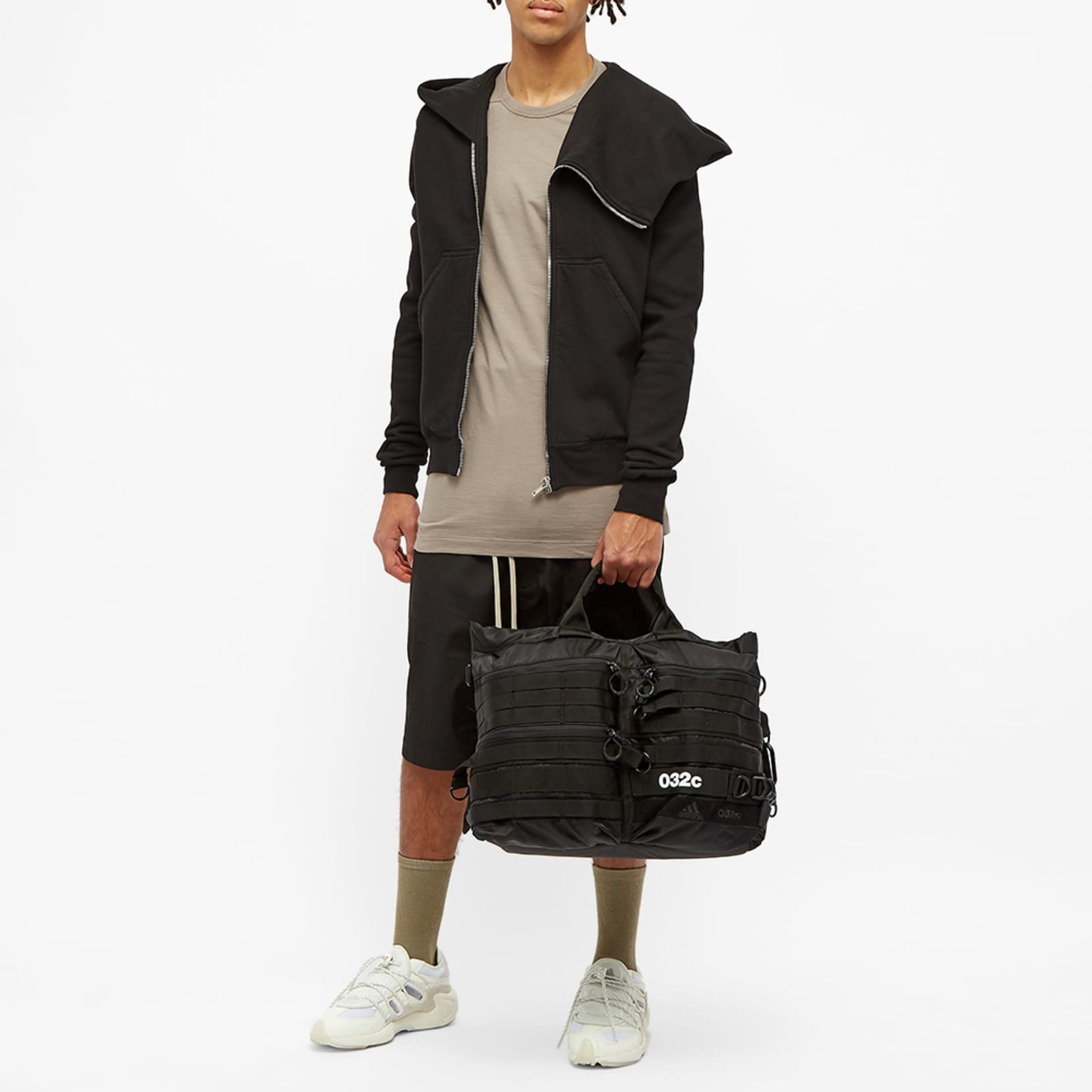 Adidas x 032c Weekend Duffel Bag Black & Red END.