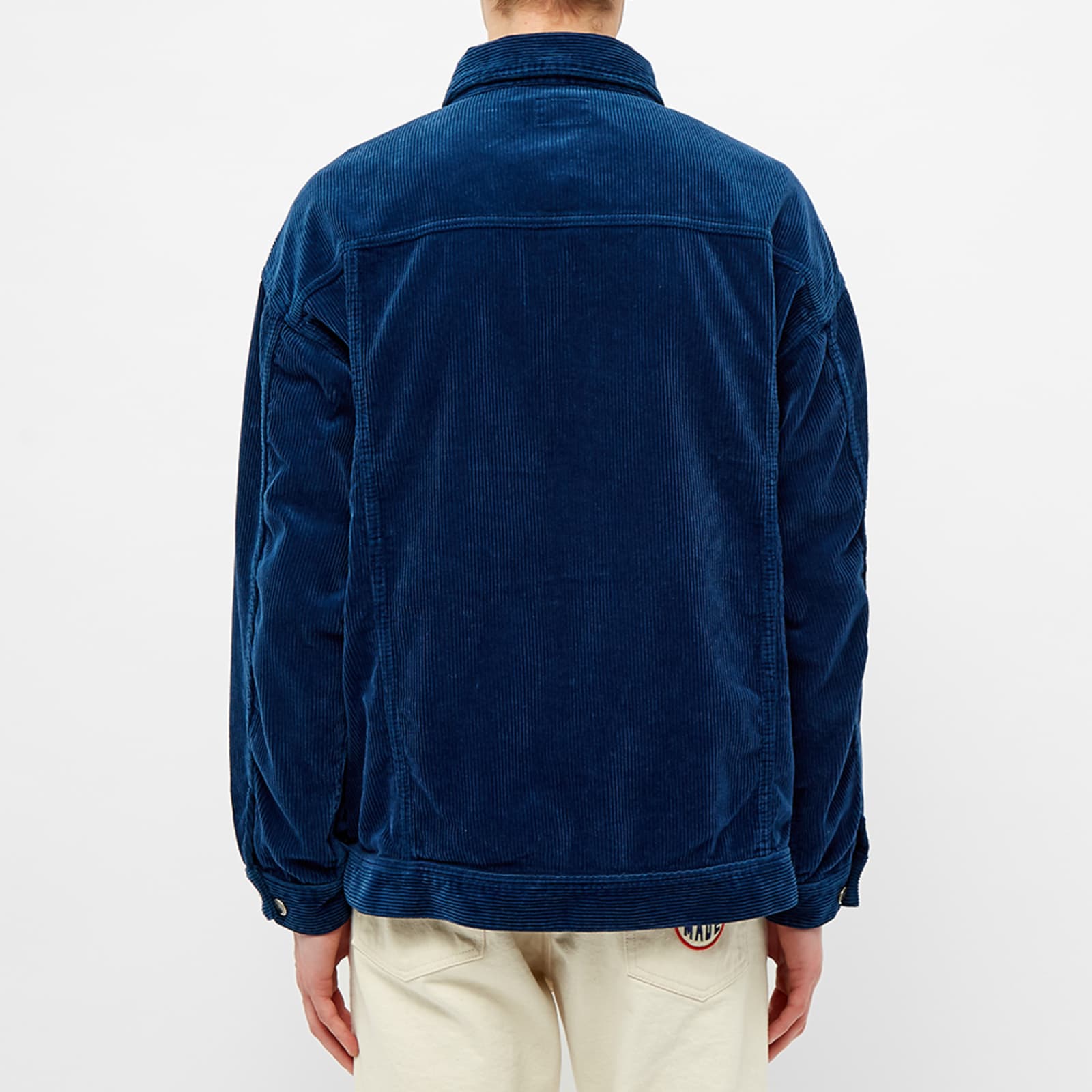 Cav Empt Overdyed 8 Whale Cord Jacket - Navy