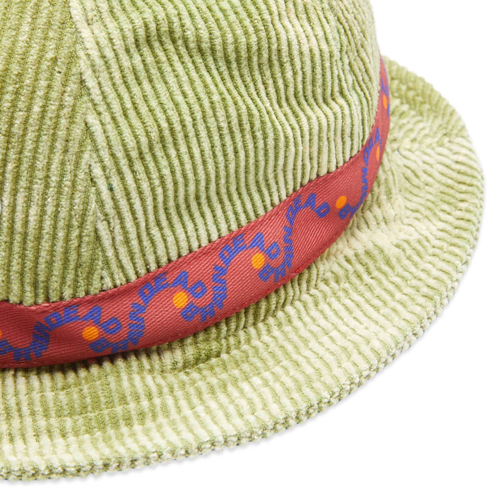 Brain Dead Wave Bell Bucket Hat Olive END. (GB)