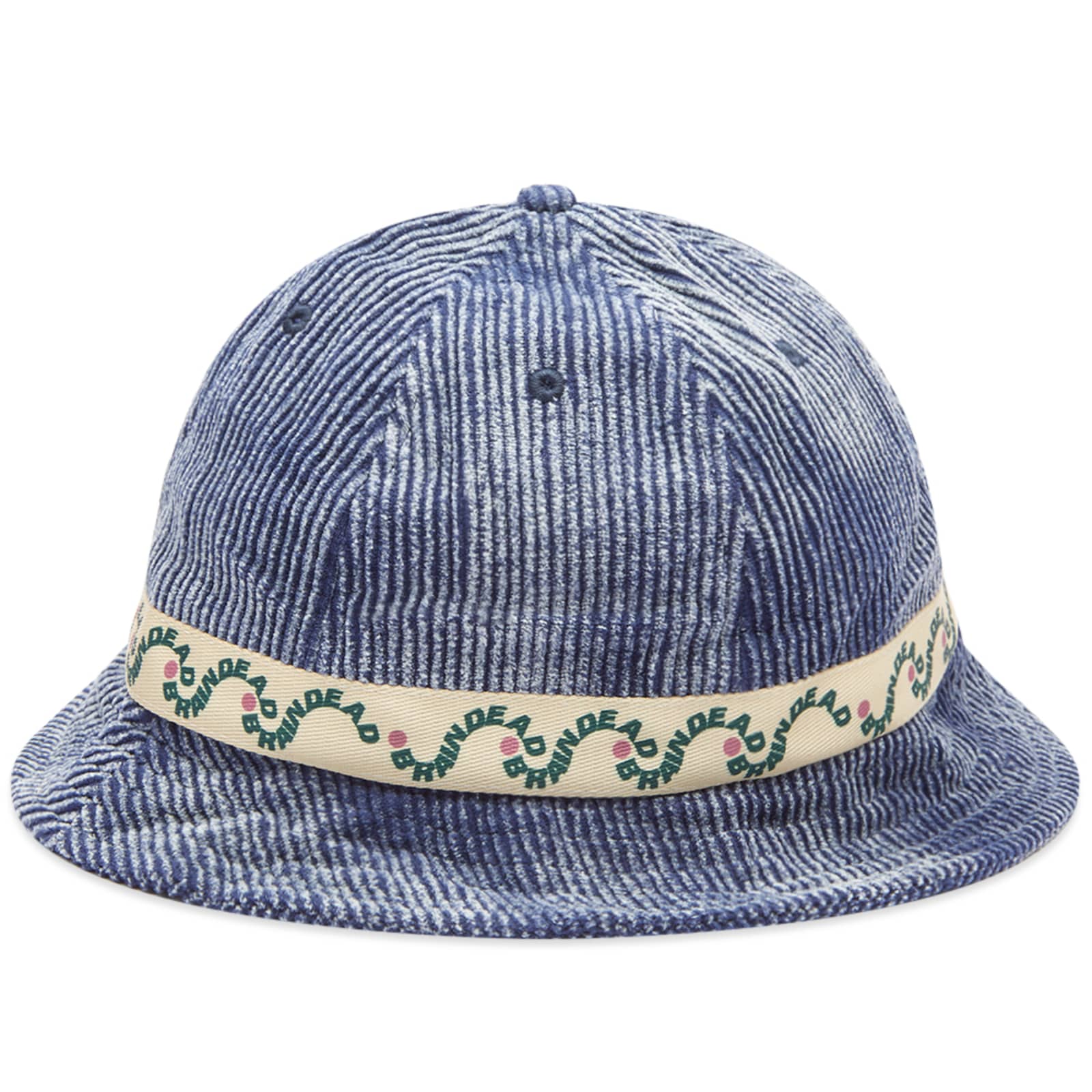 Brain Dead Wave Bell Bucket Hat Navy END.