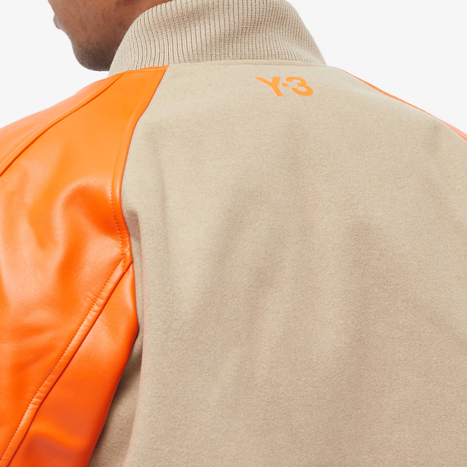 Y3 Classic Varsity Jacket Tech Earth & Orange END. (KR)