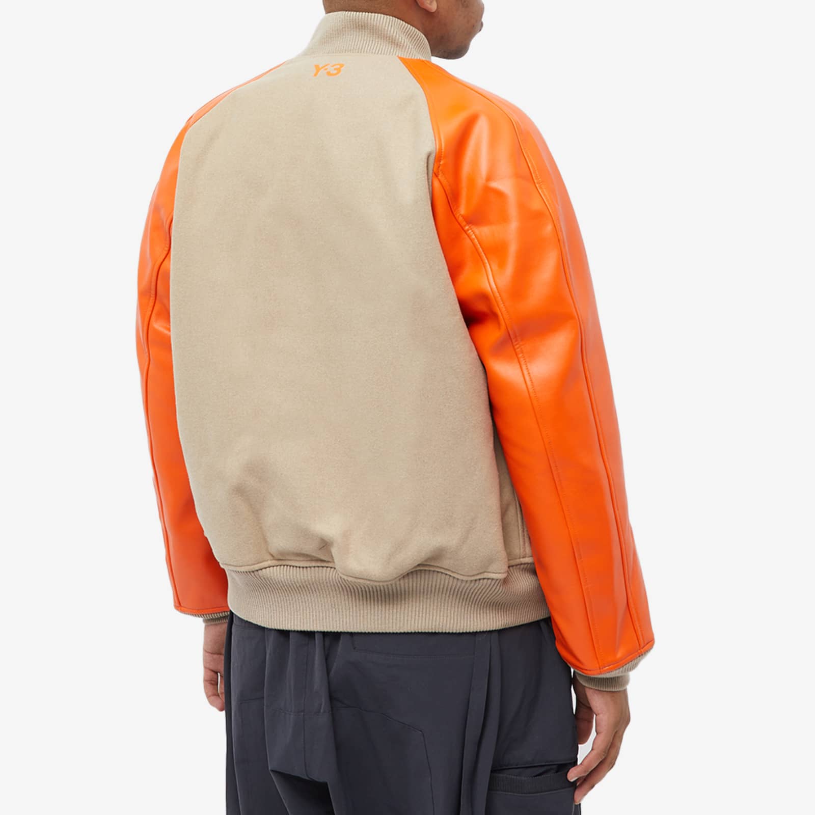 Y3 Classic Varsity Jacket Tech Earth & Orange END. (KR)