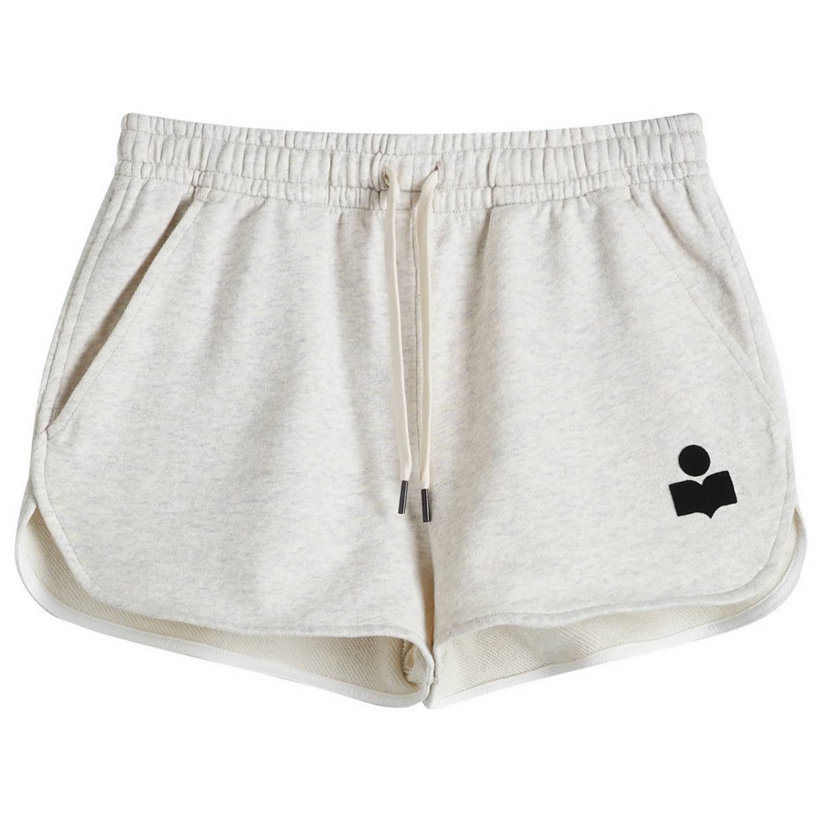 Isabel Marant Étoile Mifa Shorts with Logo - Ecru