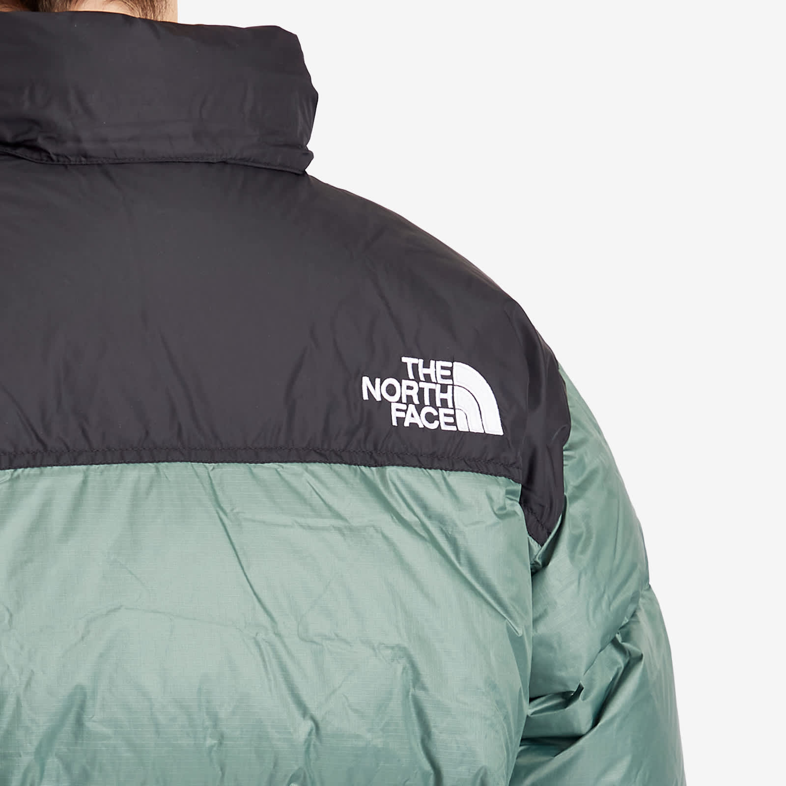 The North Face 1996 Retro Nuptse Jacket - Duck Green & Tnf Black