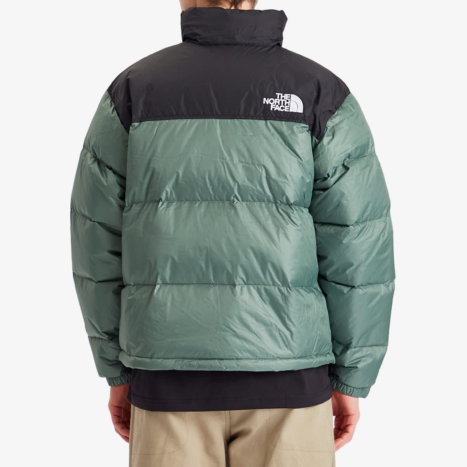 The North Face 1996 Retro Nuptse Jacket - Duck Green & Tnf Black