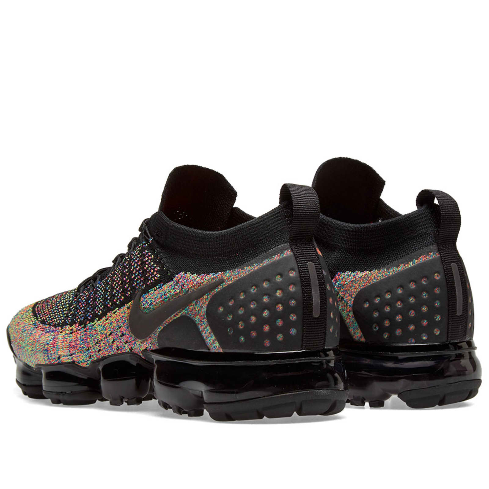 vapormax flyknit 2 black and pink
