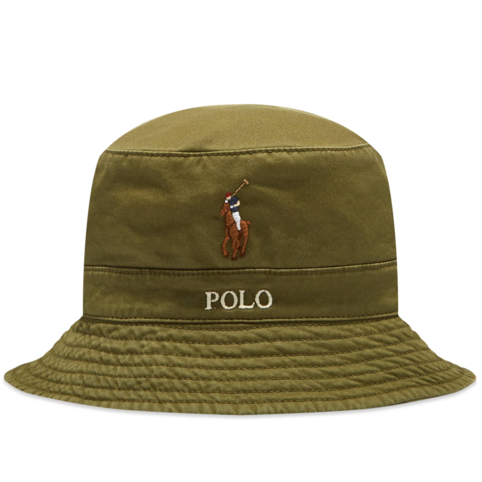 Polo Ralph Lauren Loft Bucket Hat Army Olive END. (US)