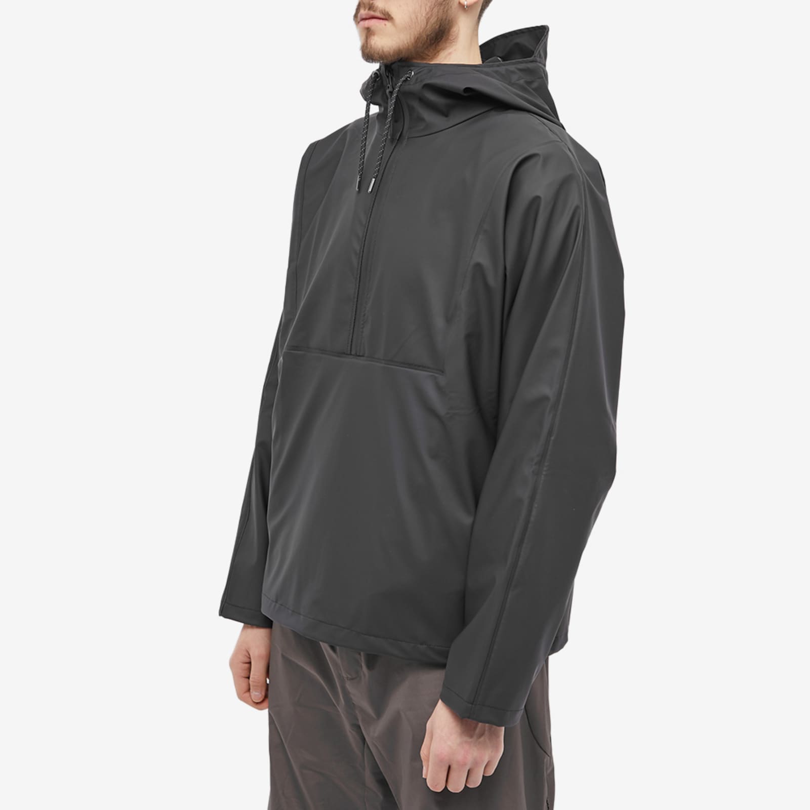 Rains Anorak Jacket Black END.