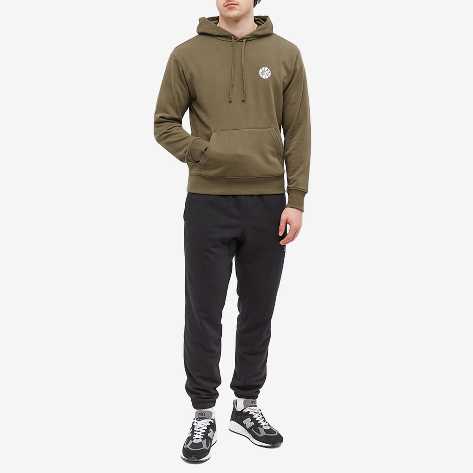 Moss essentials hoodie Clearance