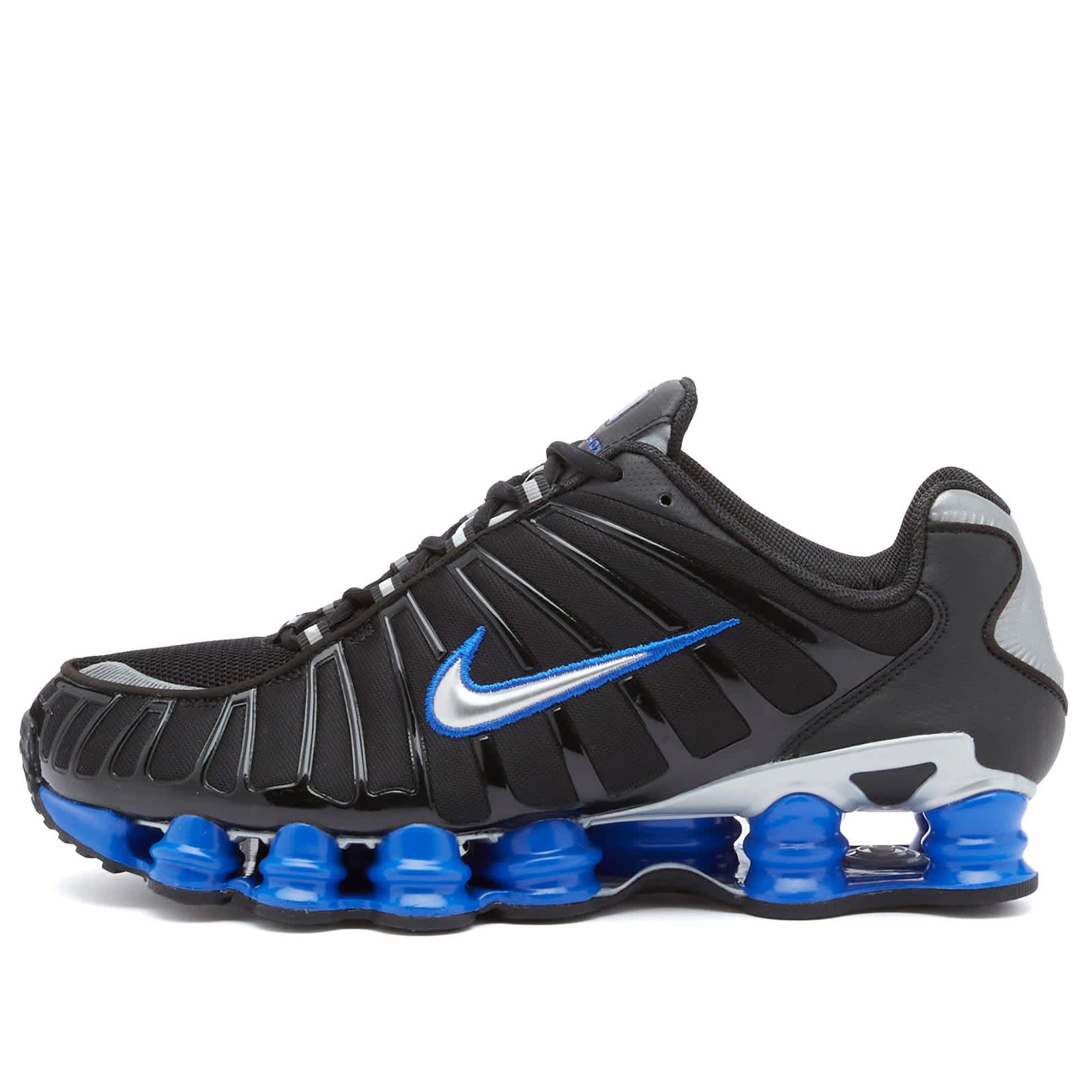 Nike Shox Tl Sneaker - Black, Silver & Blue