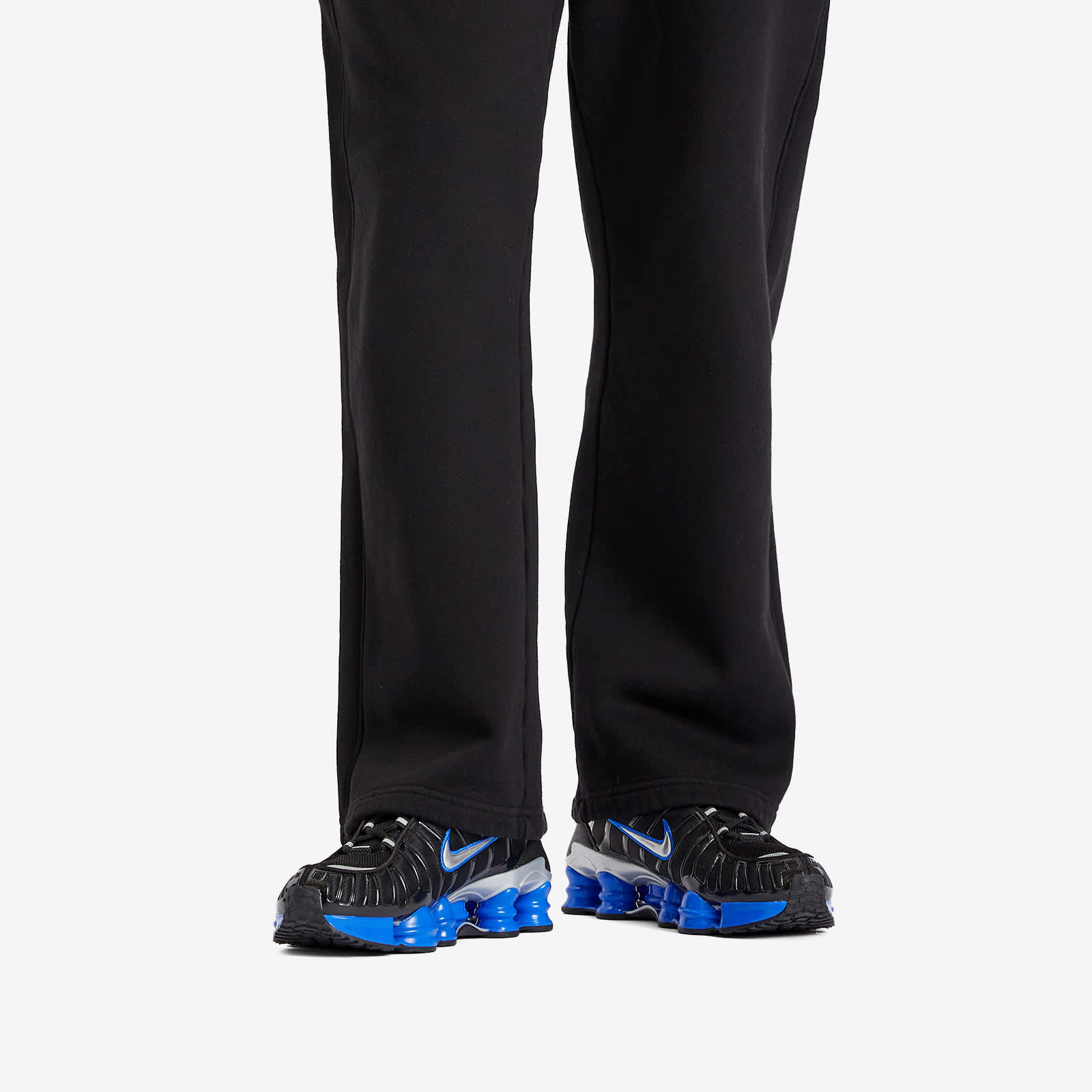 Nike Shox Tl Sneaker - Black, Silver & Blue