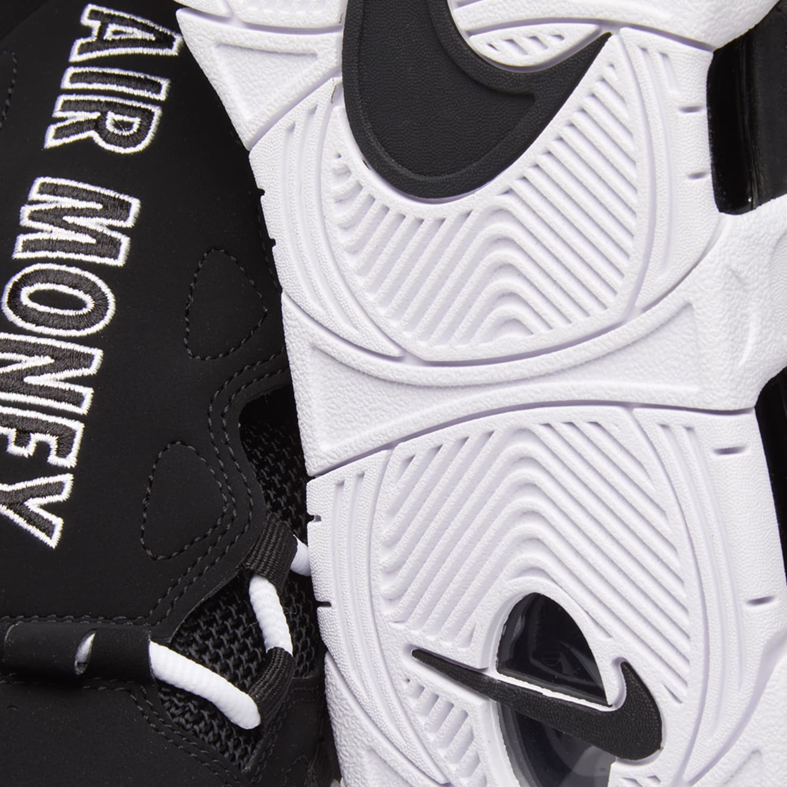 Nike Air More Money - Black & White