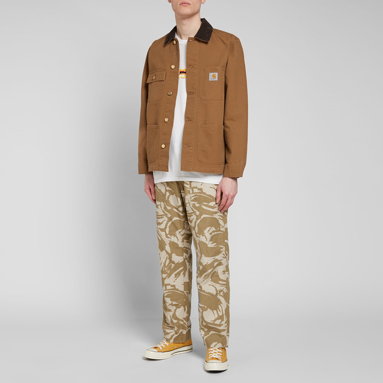 Carhartt WIP Fatigue Pant Camo Brush & Sandshell END. (KR)