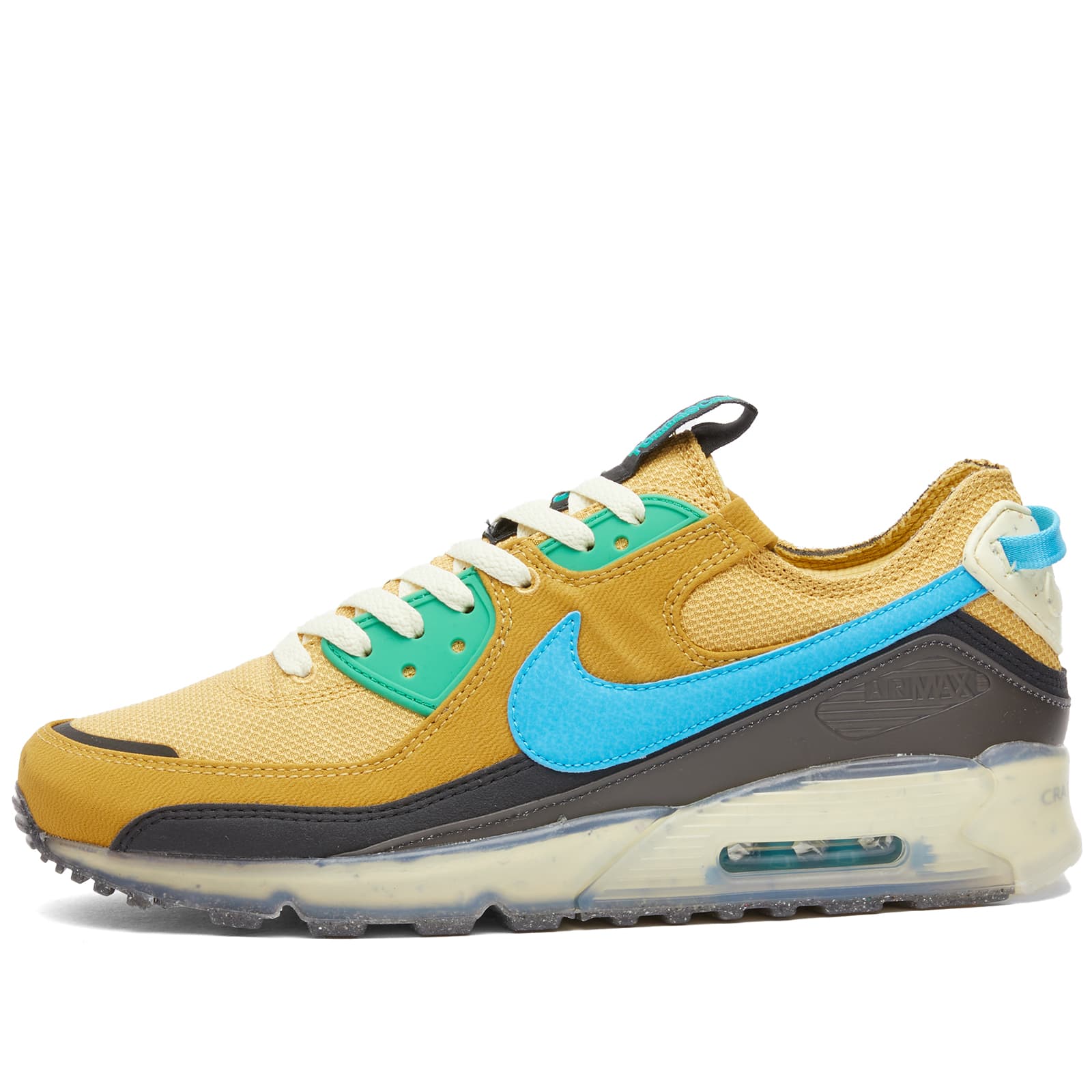 Nike Air Max Terrascape 90 - Wheat Gold & Blue Lightning