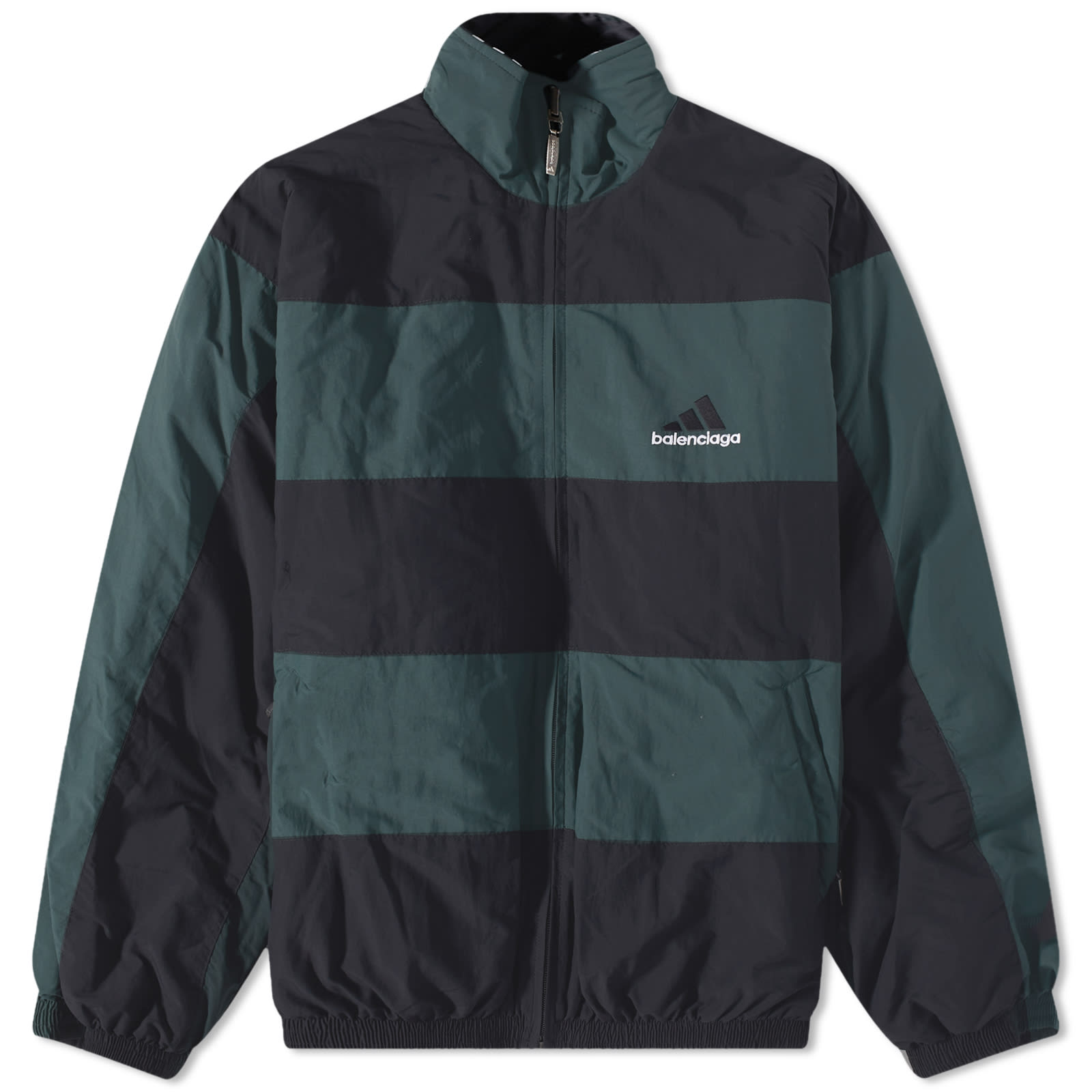 balenciaga green coat