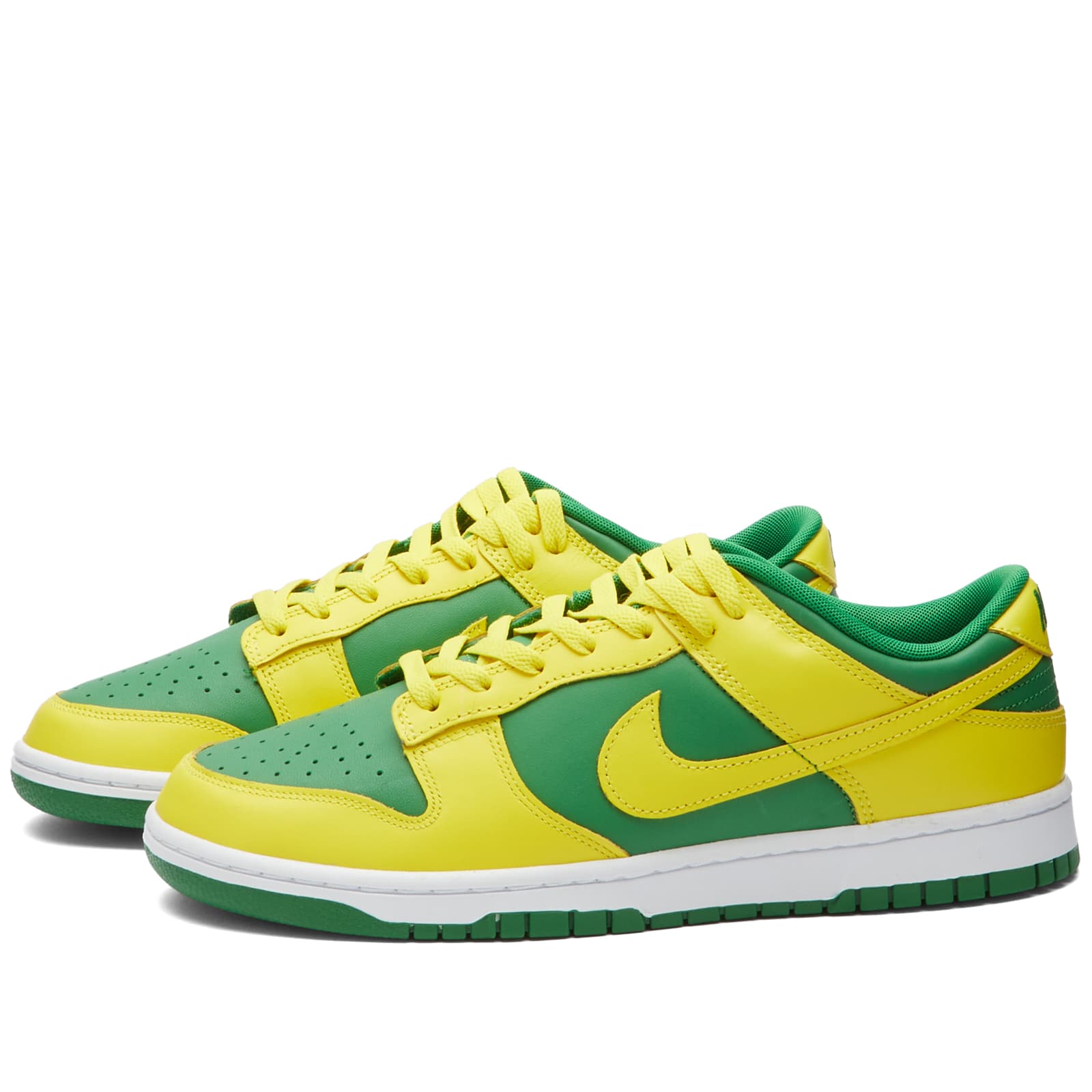 yellow and green dunks