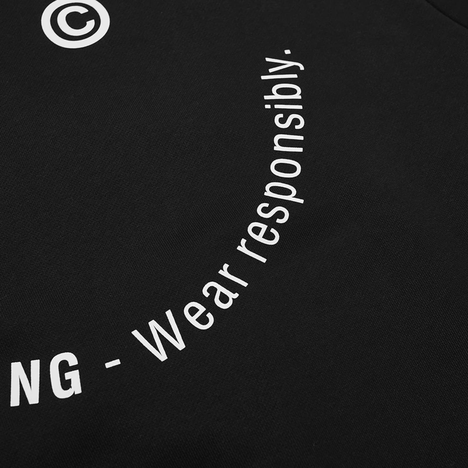 Helmut Lang Helmut Lang Says Stay In School Popover Hoodie