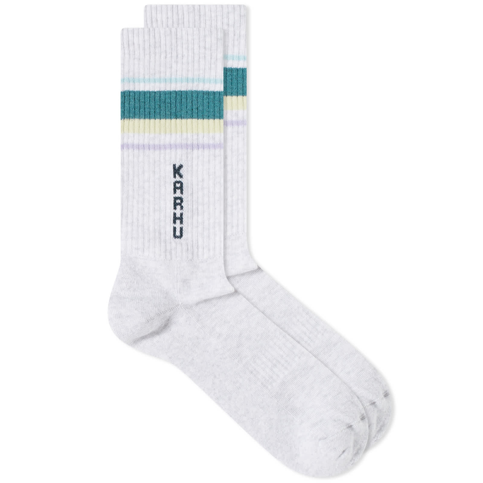 Karhu Classic Logo Sock Vanilla Ice & Green Jacket END. (US)