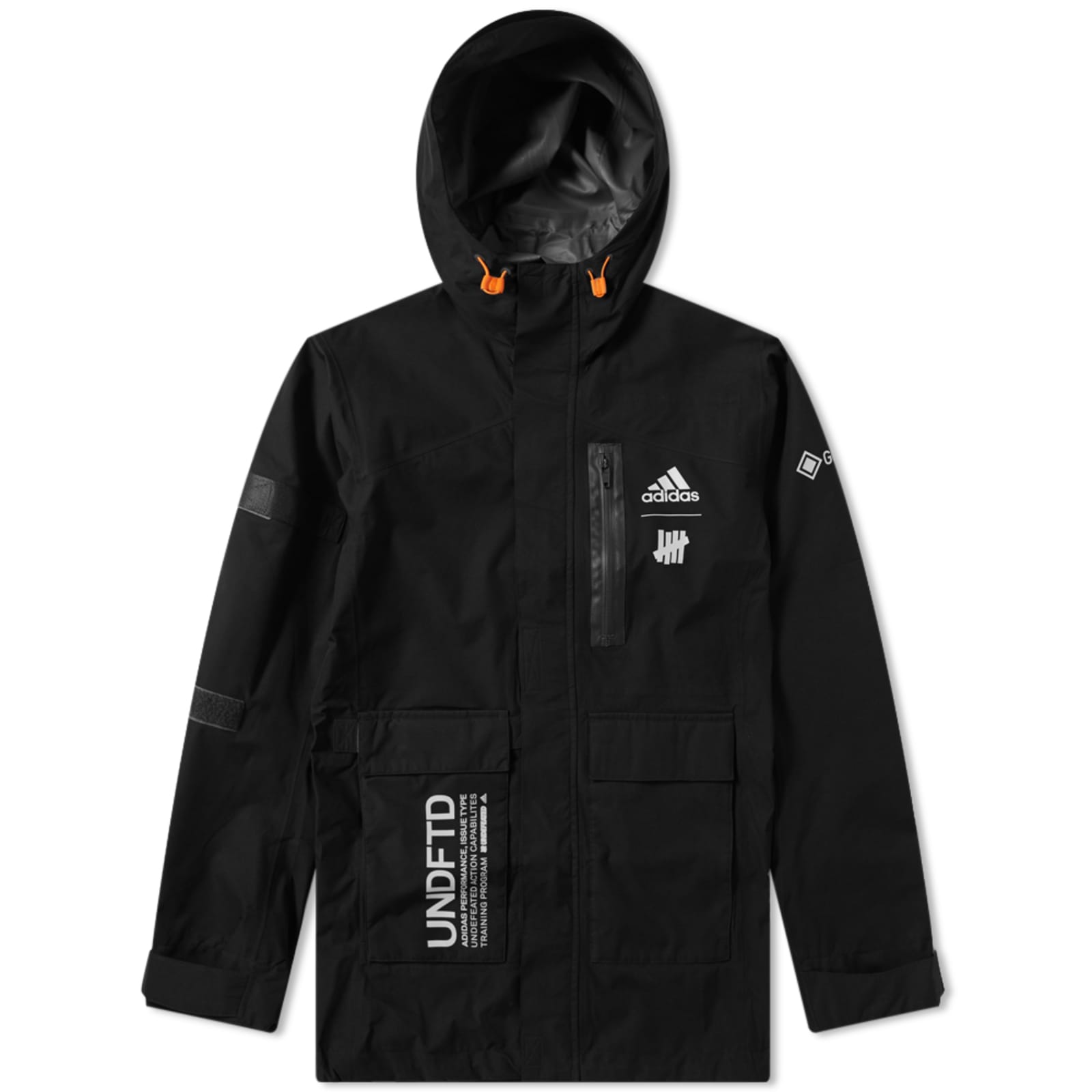 Adidas Consortium x Undefeated GoreTex Jacket Black END. (US)