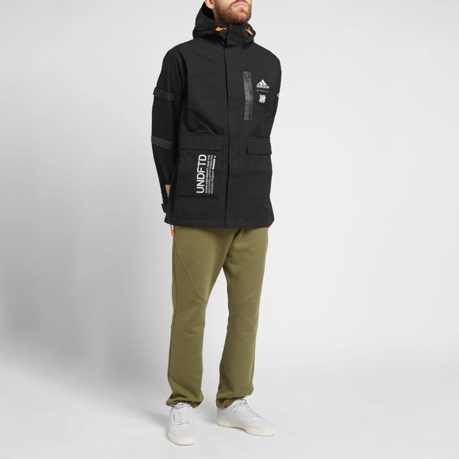 Adidas Consortium x Undefeated GoreTex Jacket Black END. (US)