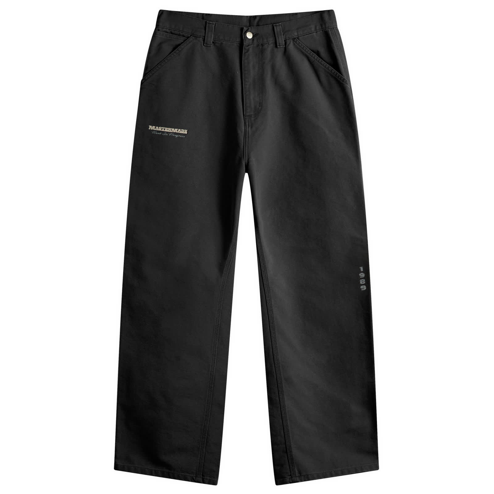 Carhartt WIP OG Single Knee Graphic Pants - Black