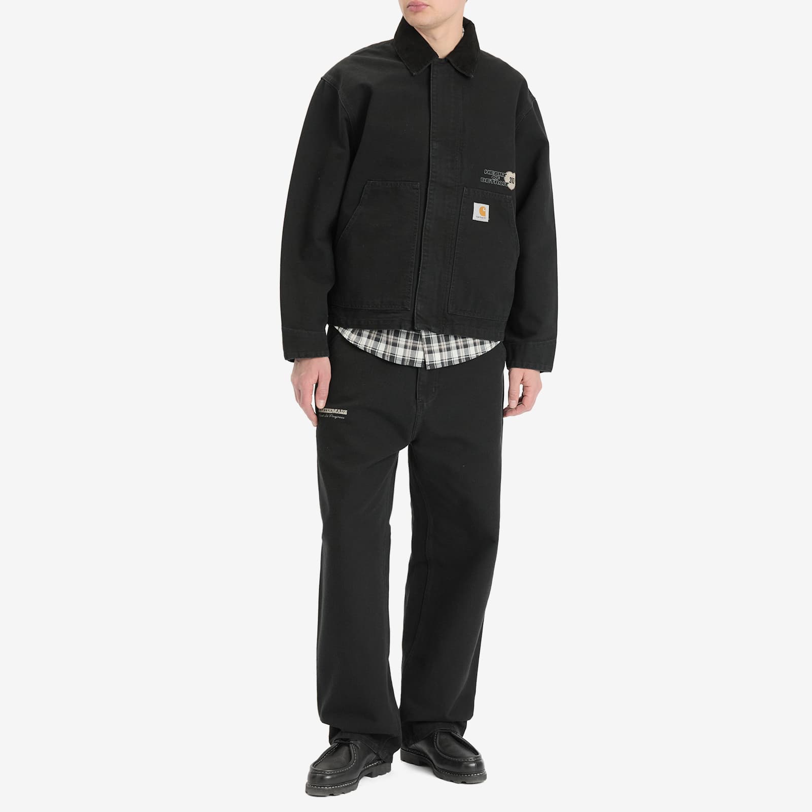 Carhartt WIP OG Single Knee Graphic Pants - Black