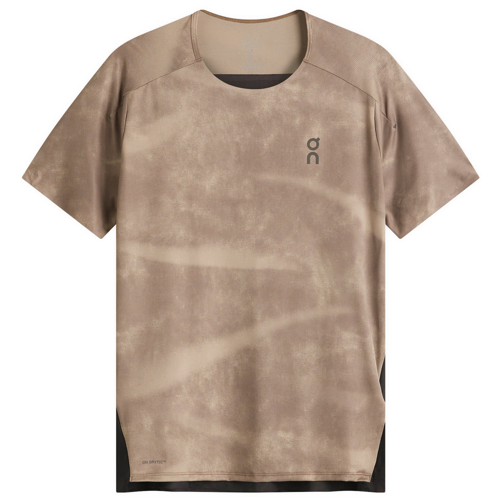 ON Performance T-Shirt AOP - Cinder & Black