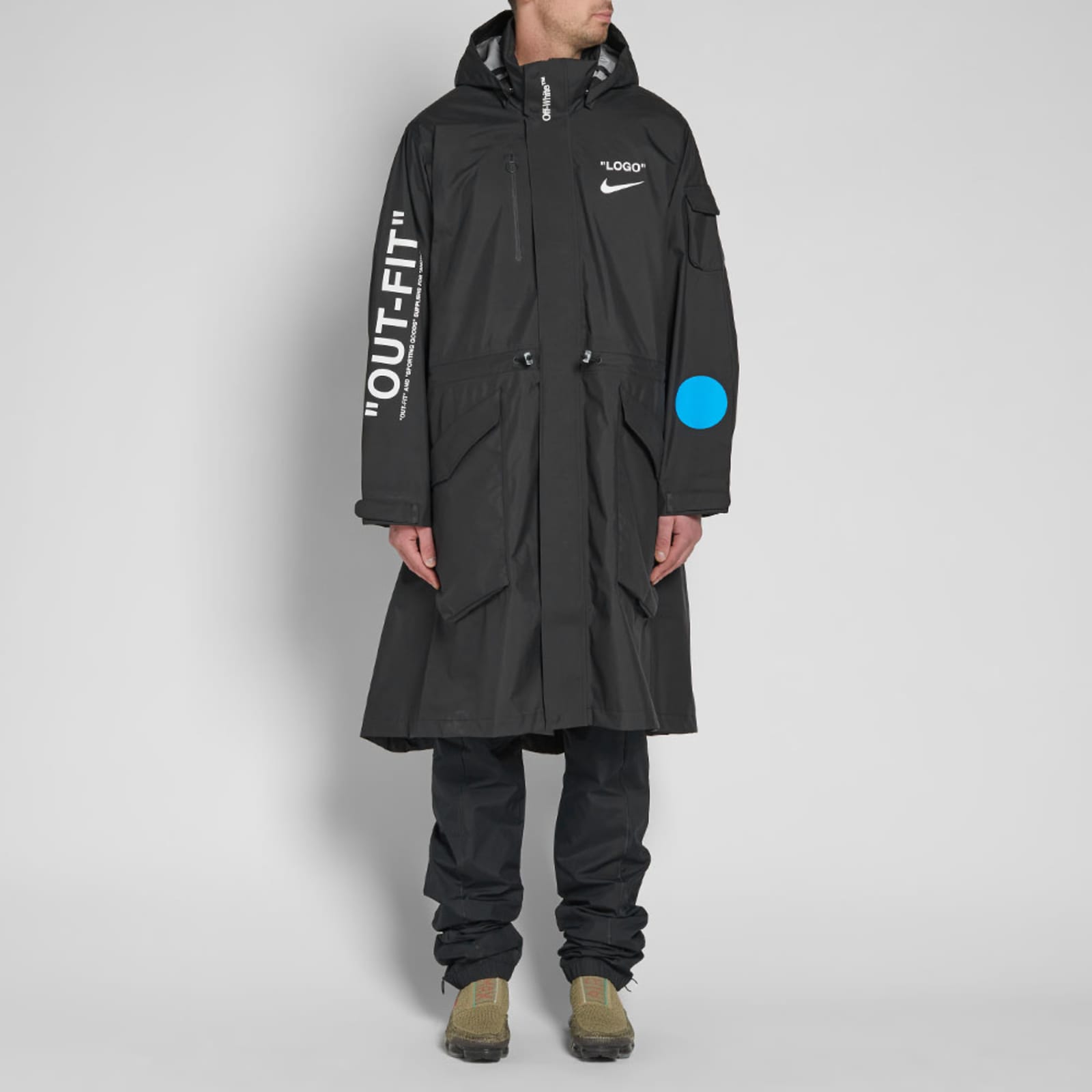 womens off white nike jacket