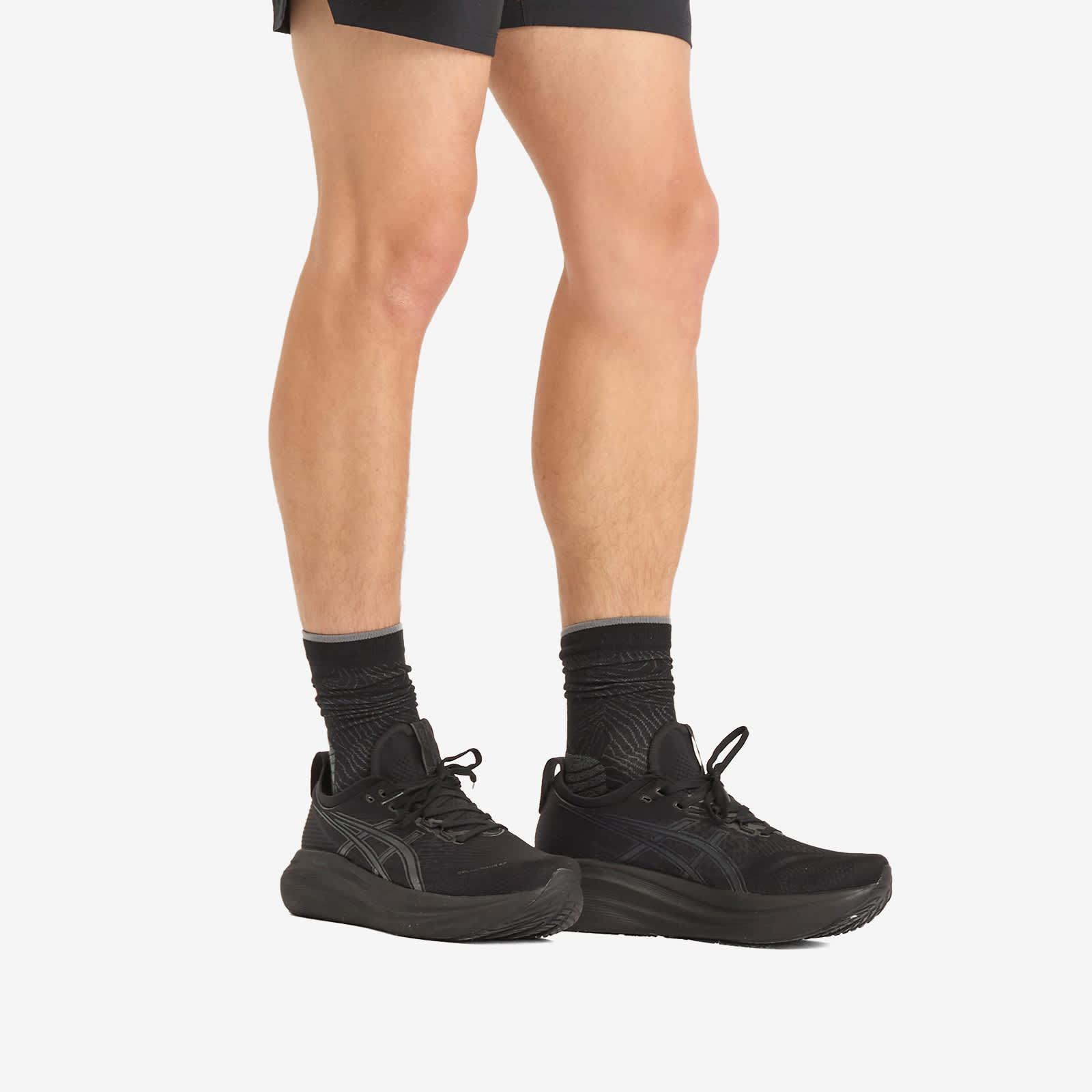 Asics Running GEL-NIMBUS 27 - Black & Graphite Grey