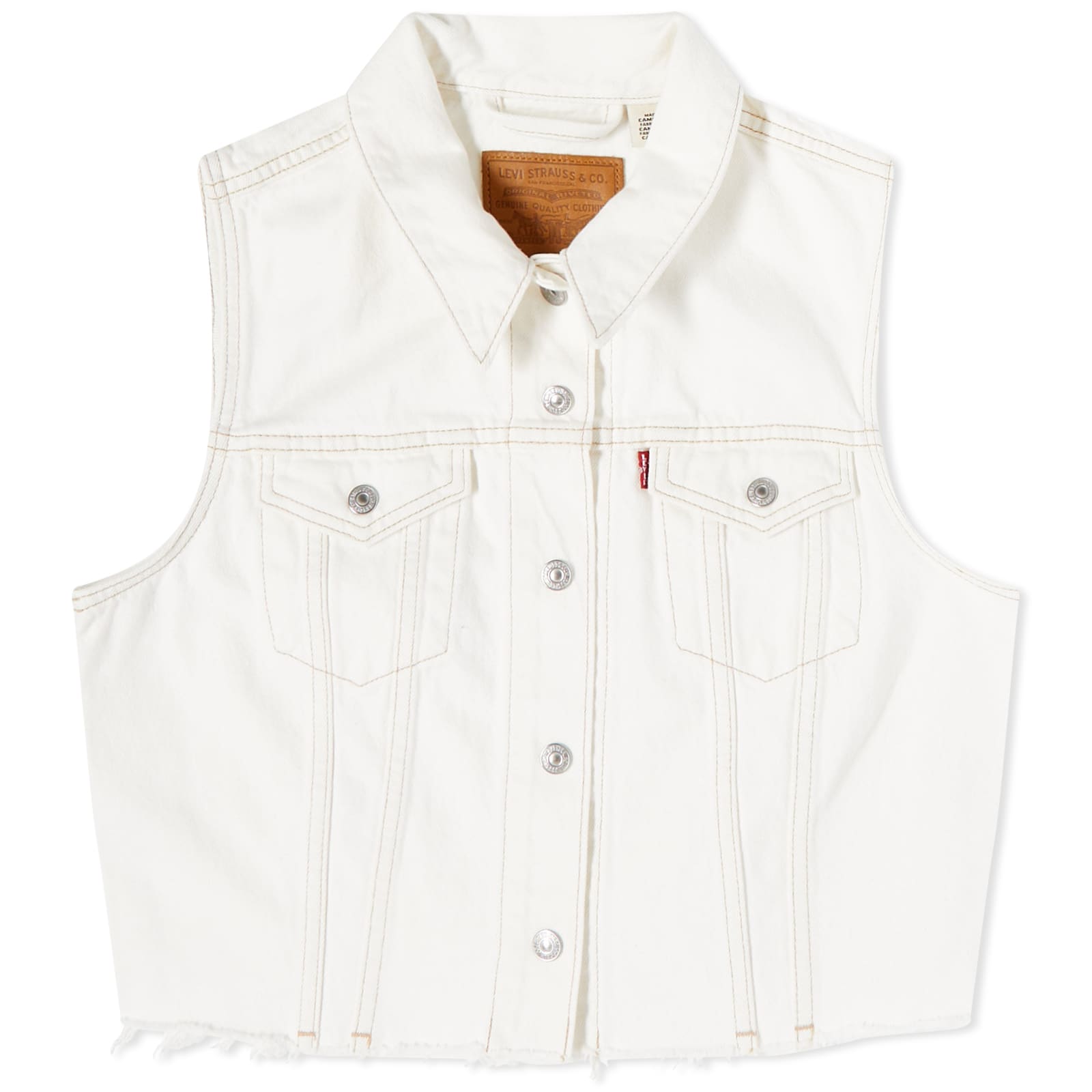 Levi's Xs Vest - White