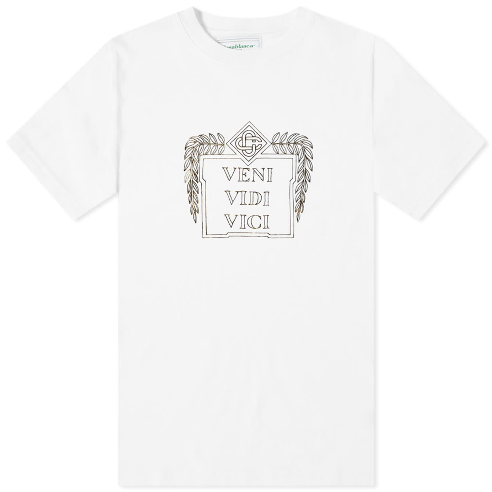 Casablanca Veni Vidi Vici T-Shirt - White