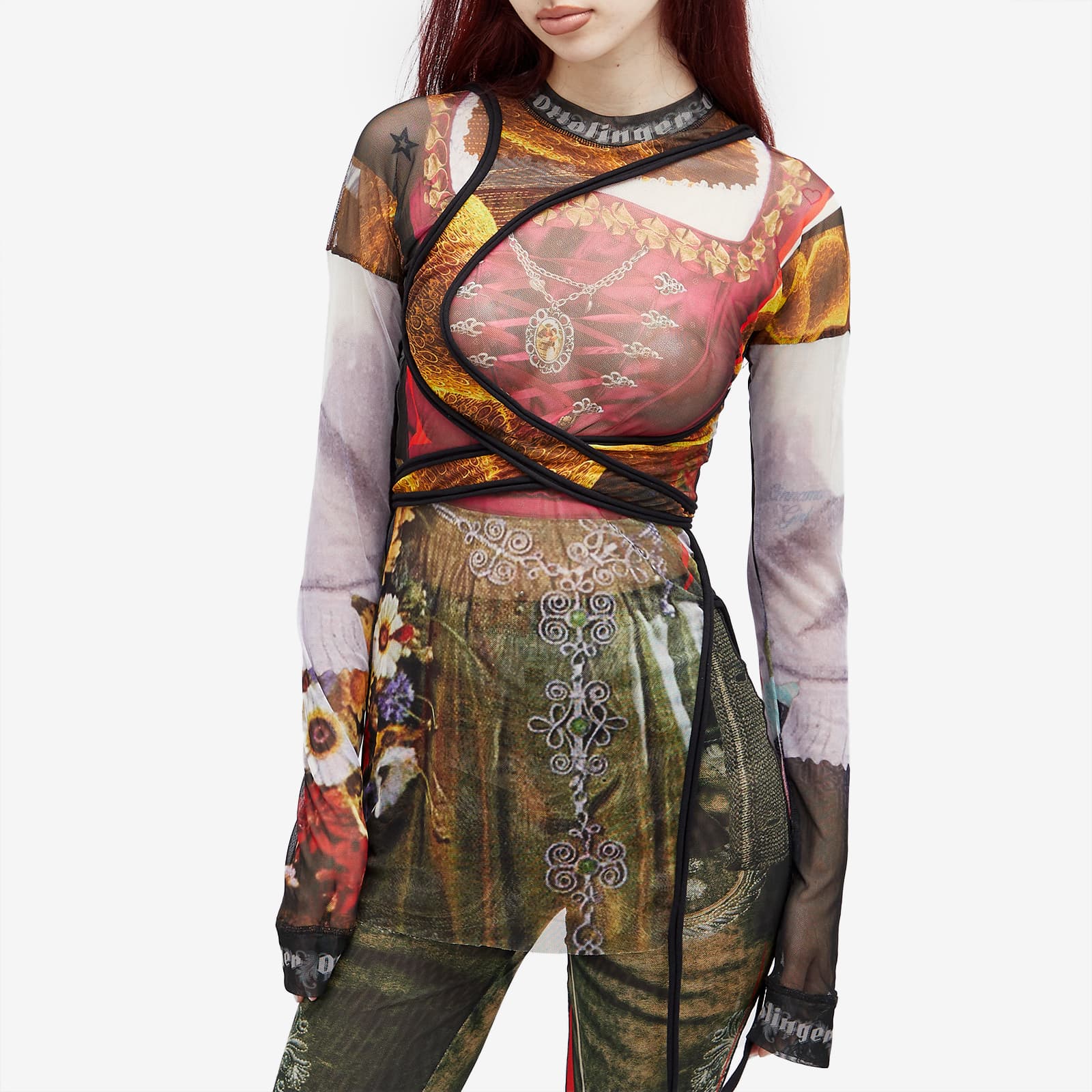 Ottolinger Mesh Deconstructed Longsleeve