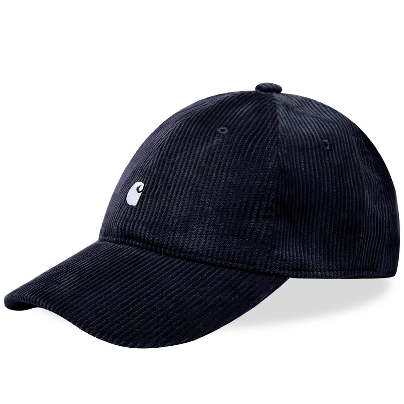 Carhartt WIP Harlem Cord Cap Dark Navy & White END. (US)