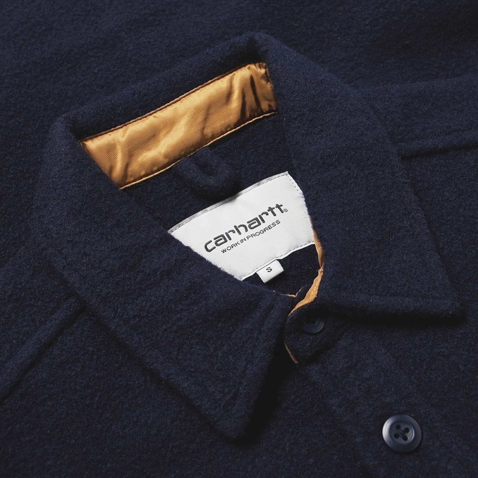 Carhartt WIP Milner Wool Shirt Jacket - Dark Navy