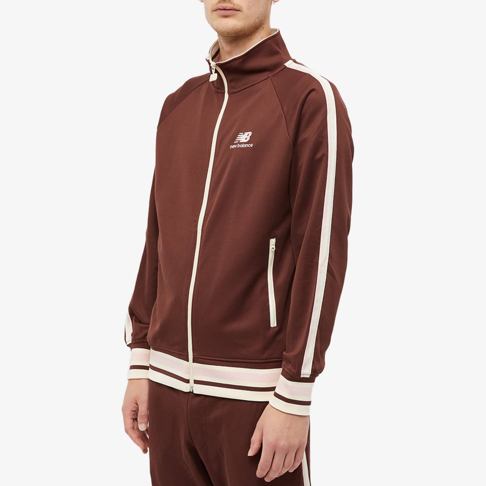 New Balance Athletics 70s Run Track Jacket - Brown