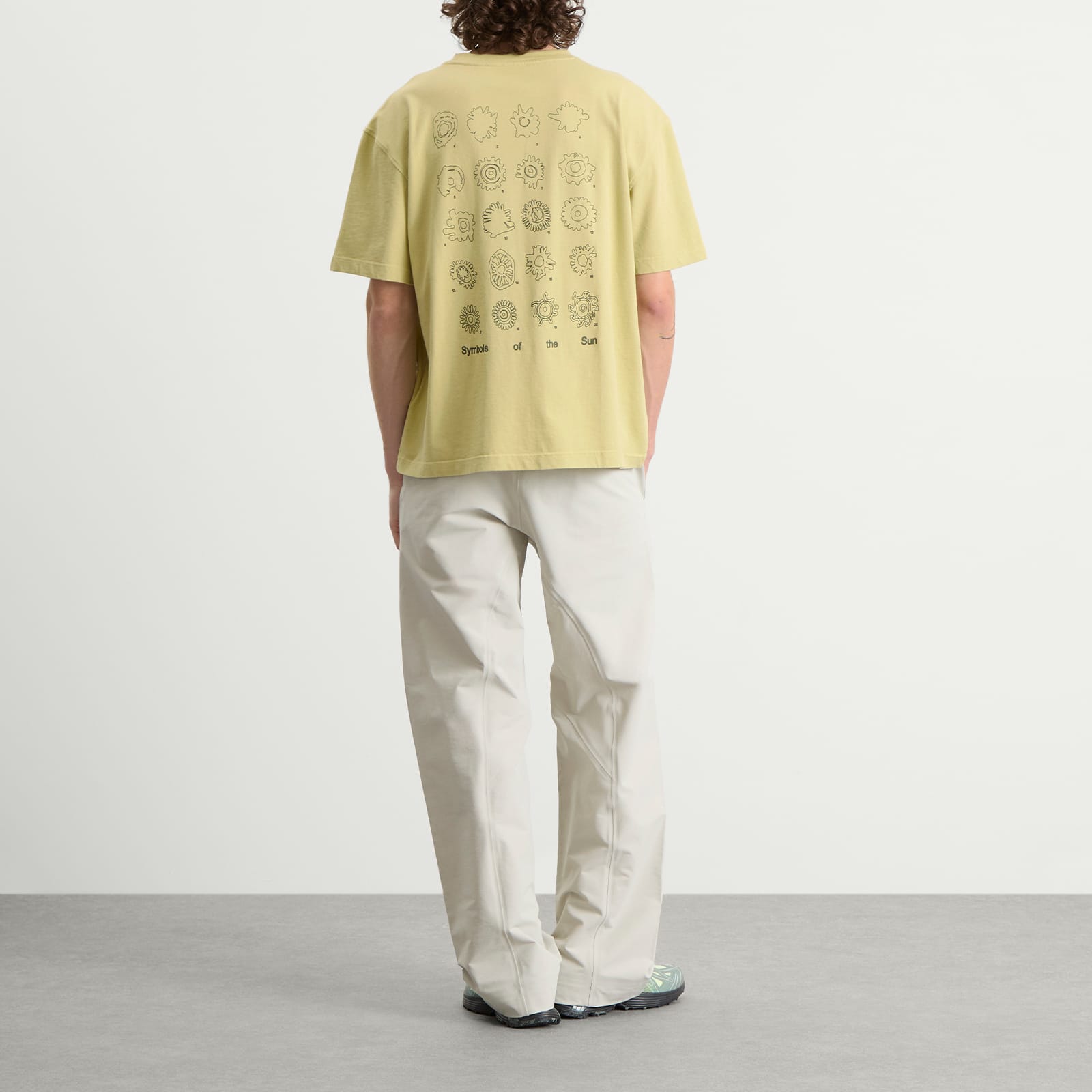KA_YO_Prototype Boxy Graphic T-Shirt - Limeade