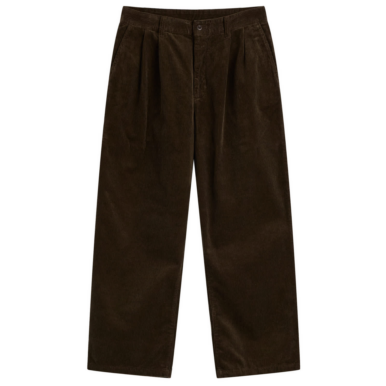 Carhartt WIP Evan Loose Tapered Corduroy Pants - Tobacco