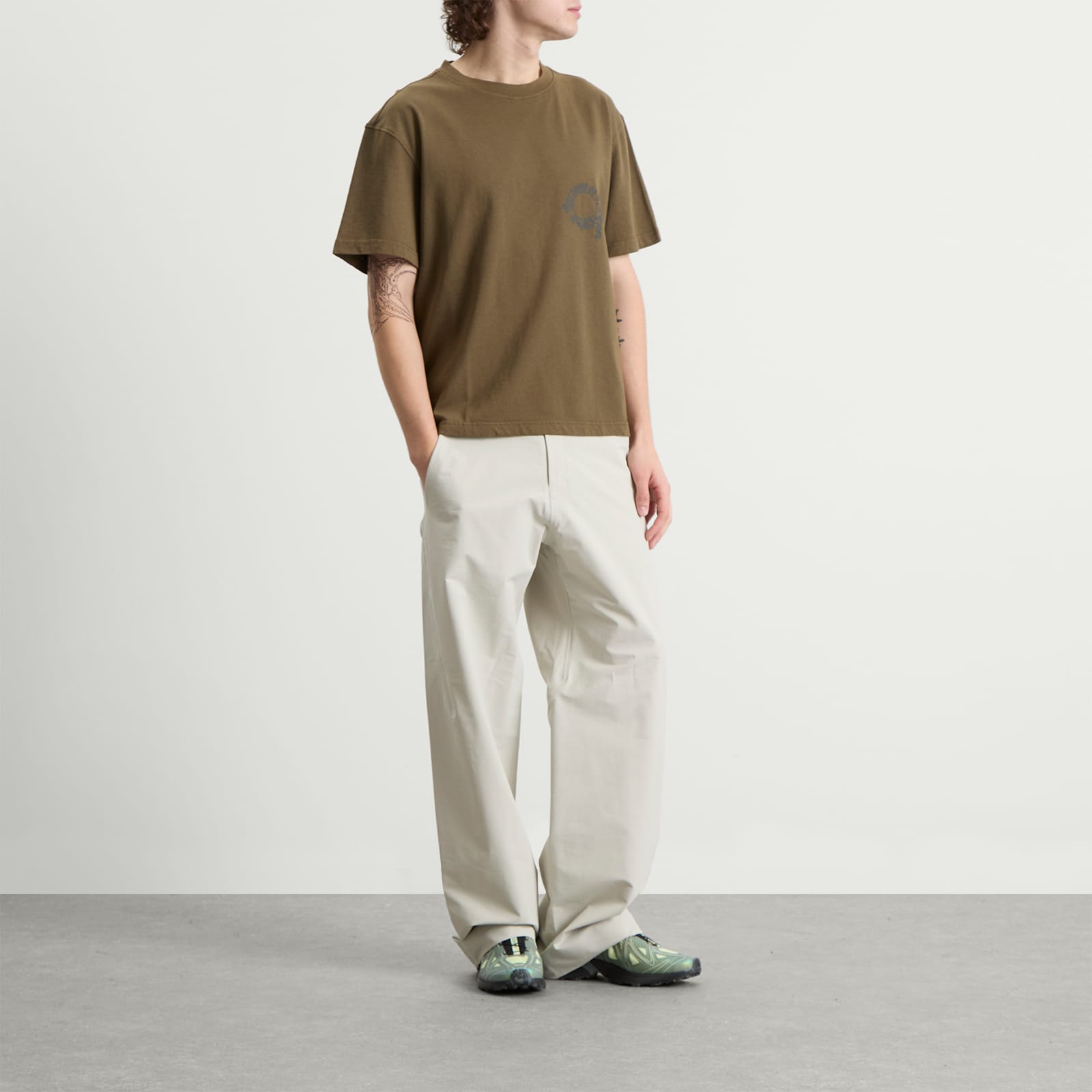 KA_YO_Prototype Boxy Graphic T-Shirt - Mole