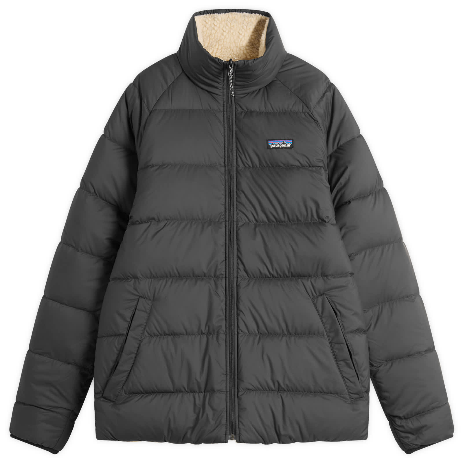 Patagonia Reversible Silent Down Jacket - Black