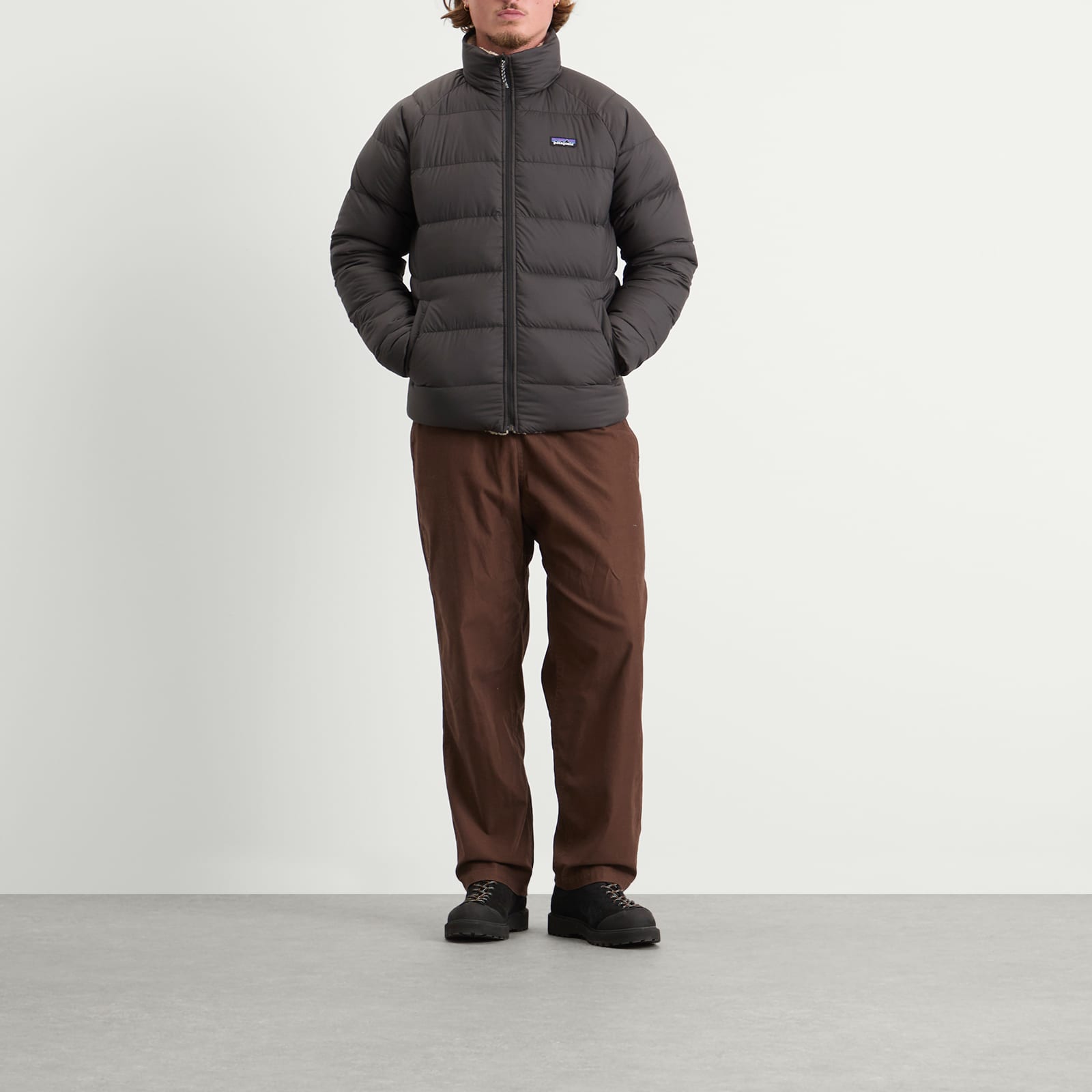 Patagonia Reversible Silent Down Jacket - Black