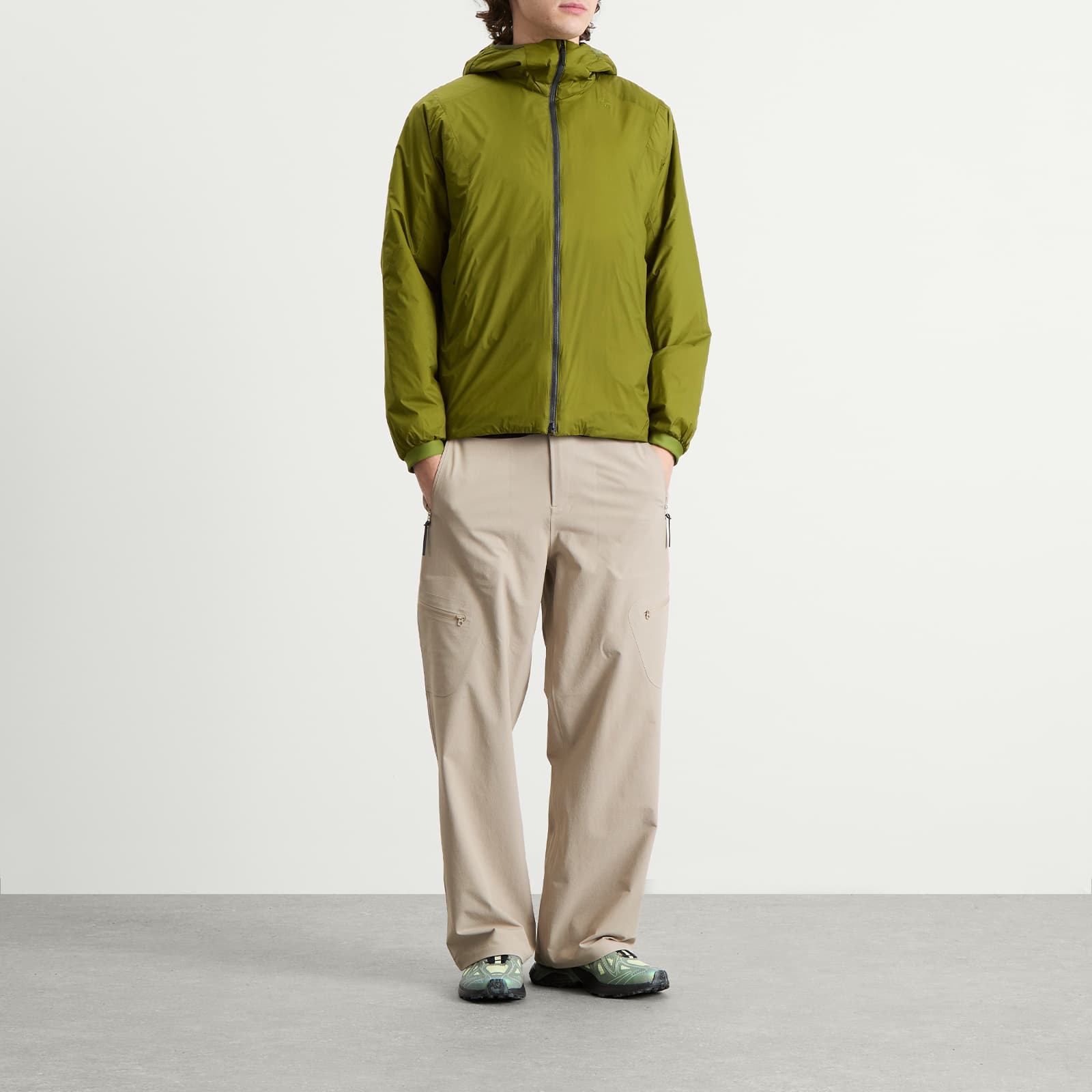 Goldwin PERTEX QUANTUM Padded Warm Jacket - Ivy Green