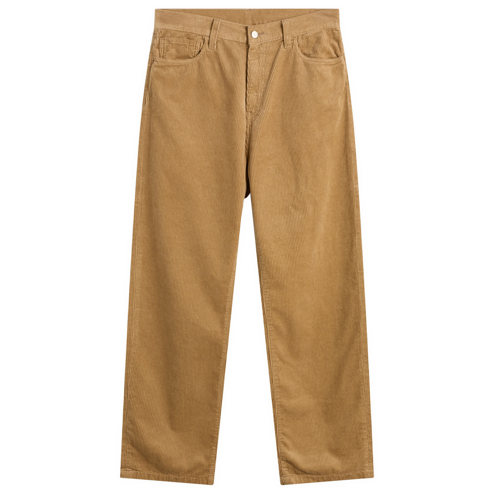 Carhartt WIP Landon Loose Tapered Corduroy Pants - Leather