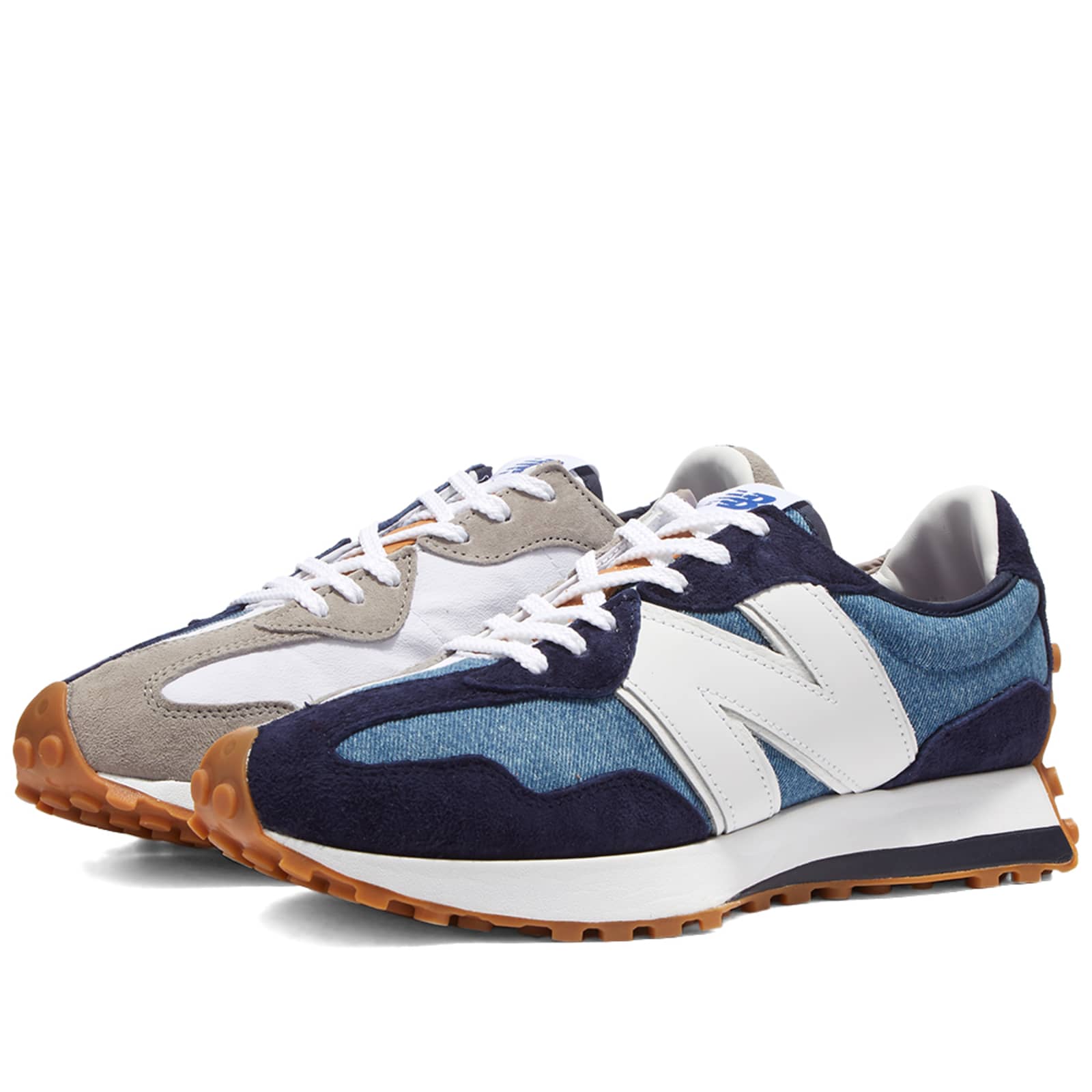New Balance x Levi's MS327LVA Indigo & Grey END.